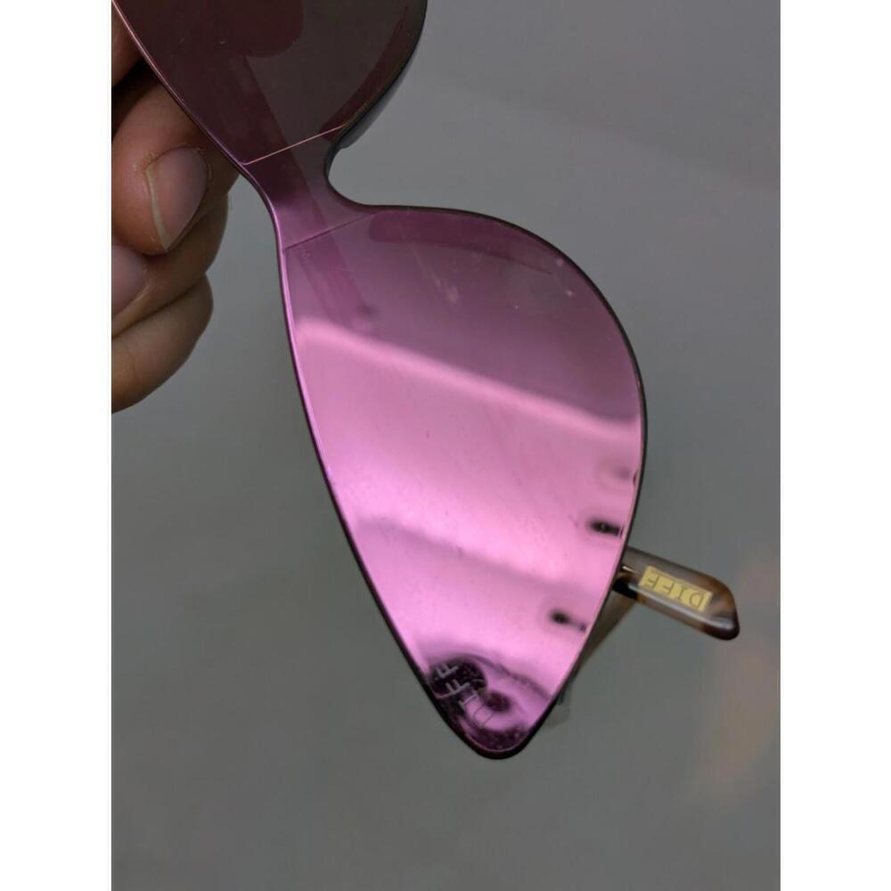 Diff Mya HM-TF65 Sunglasses, Himalayan Pink Tortoise Frame - Picture 9 of 9